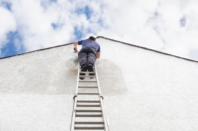 Peinture extérieure à Frontenay — façades et ravalement